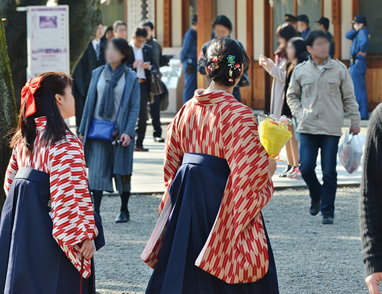 武道館では卒業式のシーズンがはじまりました。