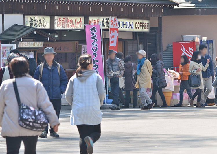 売店もこの通り、忙しくなりました。