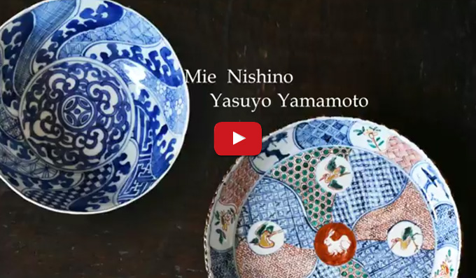 響きあう ふたり展 西納三枝・山本恭代 ギャラリーの様子