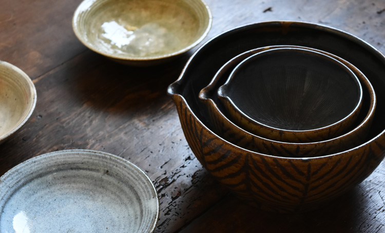 大鉢・中鉢・小鉢 城進×古賀雄二郎 二人展|暮らしのうつわ 花田 大鉢・中鉢・小鉢 城進×古賀雄二郎 二人展|暮らしのうつわ 花田
