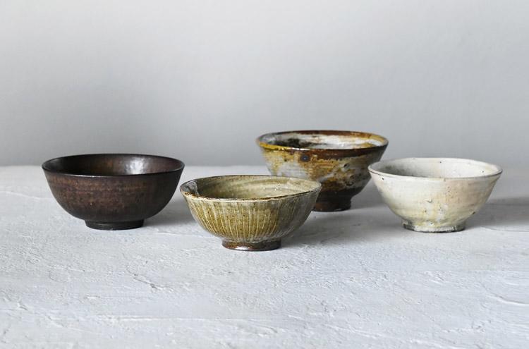 飯碗・湯呑・蕎麦猪口 荒川真吾×山田洋次 二人展｜暮らしのうつわ 花田