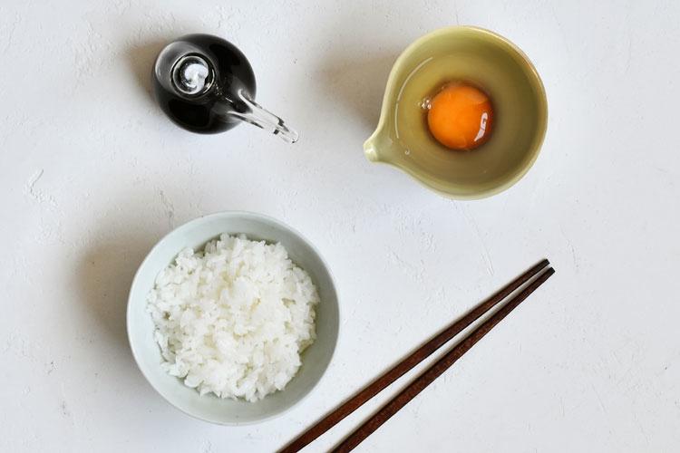 もえぎ卵かけご飯