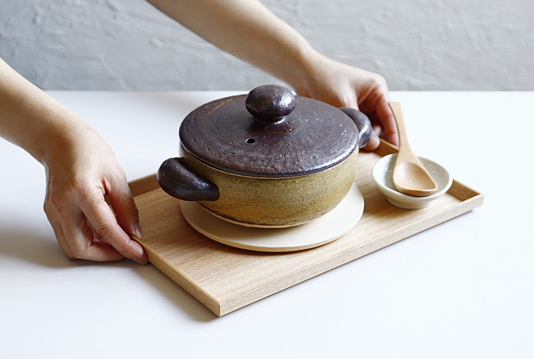 黄瀬戸ロール土鍋