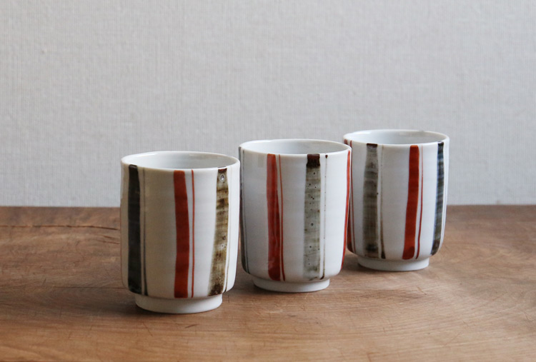 ほたる窯 有平紋湯呑 ｜ 暮らしのうつわ花田 和食器 通販