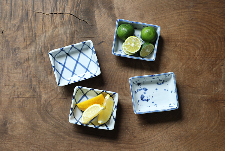 ほたる窯 吹墨角小鉢 ｜ 暮らしのうつわ花田 和食器 通販