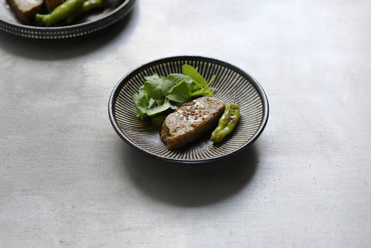 D GREEN ✴︎Mega Rare✴︎ 南部 哀愁 極上皿 増渕篤宥 22 深皿（トクサ・4号） ｜ 暮らしのうつわ花田 和食器 通販