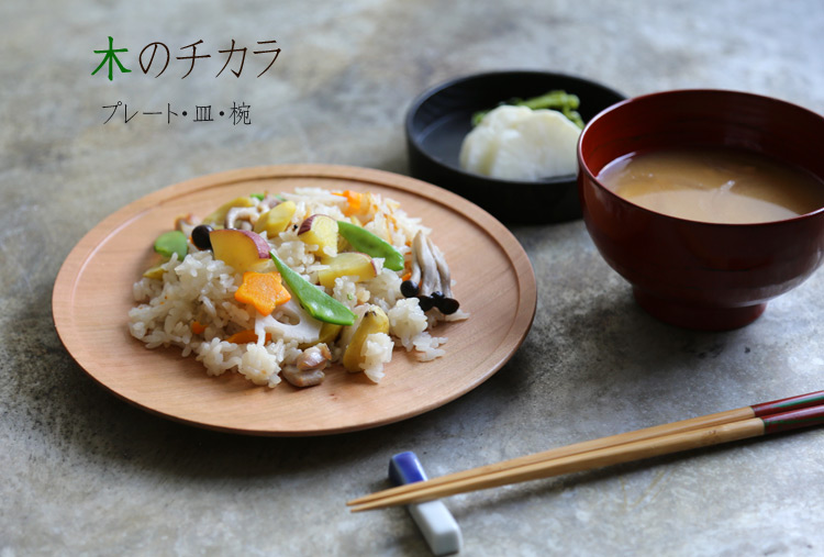 木のチカラ プレート・皿・椀 木のチカラ プレート・皿・椀