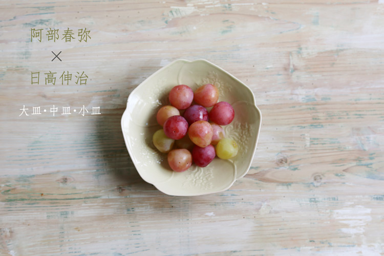 阿部春弥×日高伸治 二人展 大皿・中皿・小皿