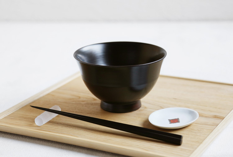 >茶漬椀（大）木地呂 トチ