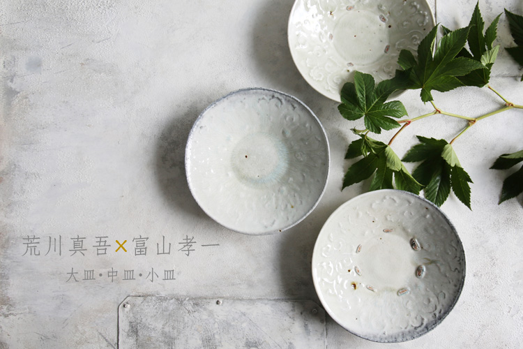 荒川真吾×富山孝一 二人展 大皿・中皿・小皿