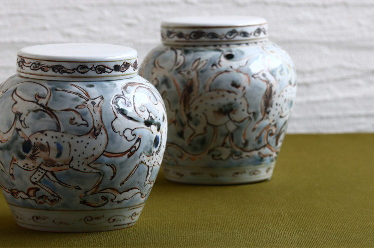 陶箱・ポット・他 松本郁美 ｜ 暮らしのうつわ 花田 作家もの和食器