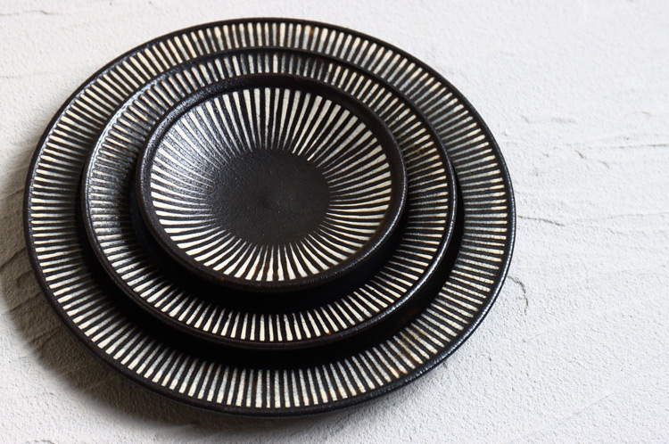 増渕篤宥 22 深皿（トクサ・4号） ｜ 暮らしのうつわ花田 和食器 通販