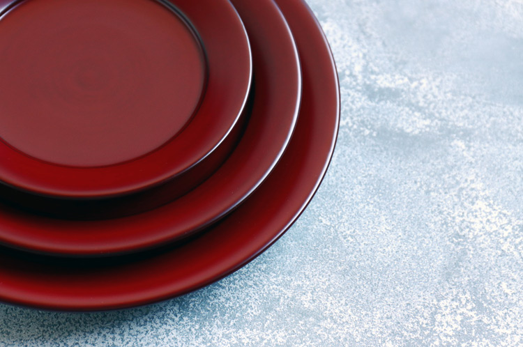 >PLATE（7寸）本朱 トチ