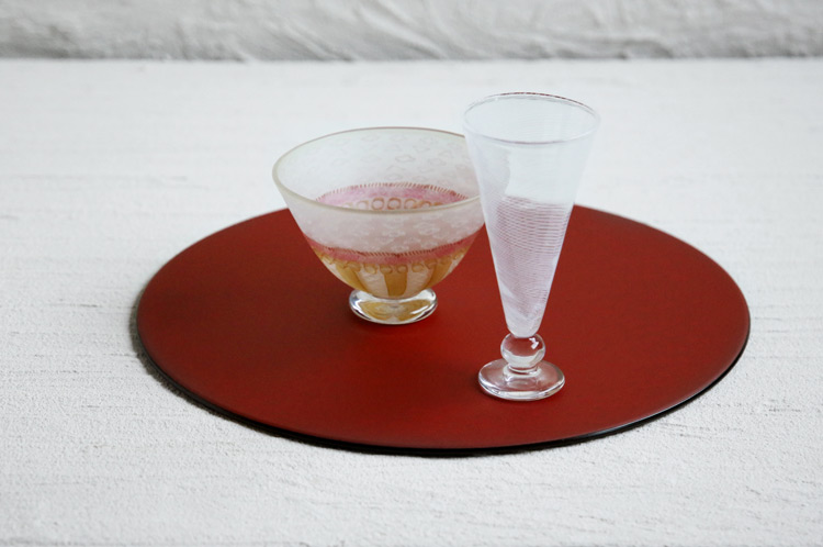 >丸プレート赤消し