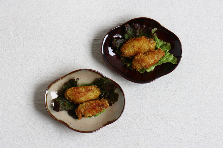 杉本寿樹 縁鉄もっこ皿 ｜ 暮らしのうつわ花田 和食器 通販