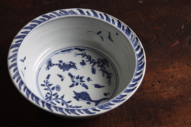 北野敏一（犀ノ音窯） 双魚図大鉢 ｜ 暮らしのうつわ花田 和食器 通販