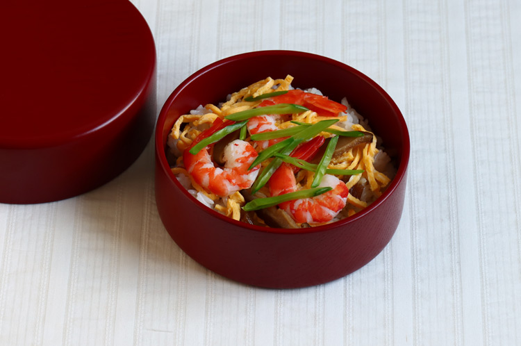 石川漆宝堂 ランチボックス朱 ｜ 暮らしのうつわ花田 和食器 通販