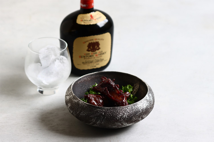 山本哲也 33B sabi-刷毛目銀彩空鉢（大） ｜ 暮らしのうつわ花田 和