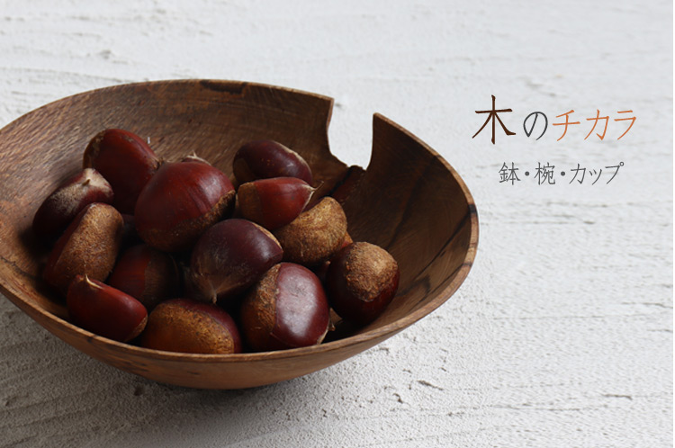 鉢・椀・カップ 木のチカラ ｜ 暮らしのうつわ 花田 作家もの和
