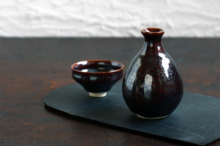 和泉良法 35 金襴徳利 ｜ 暮らしのうつわ花田 和食器 通販