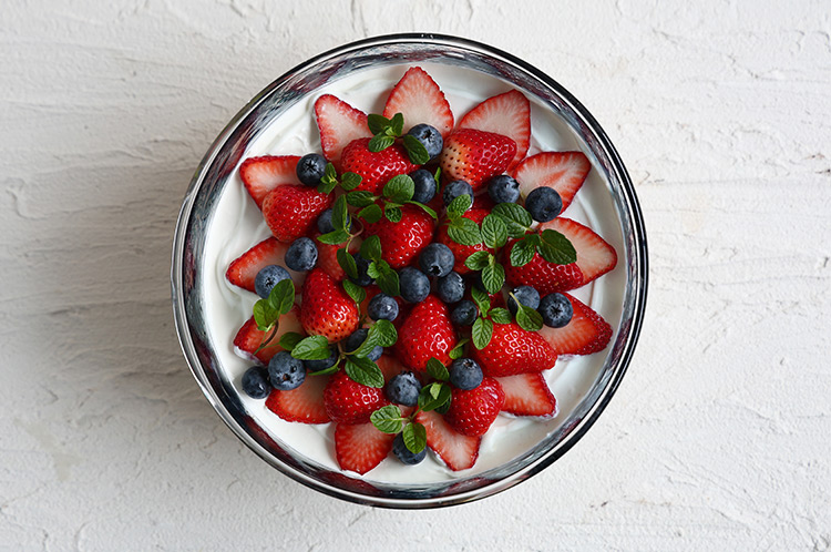 >12 モザイク大鉢（青）