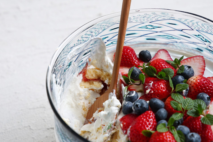 >12 モザイク大鉢（青）