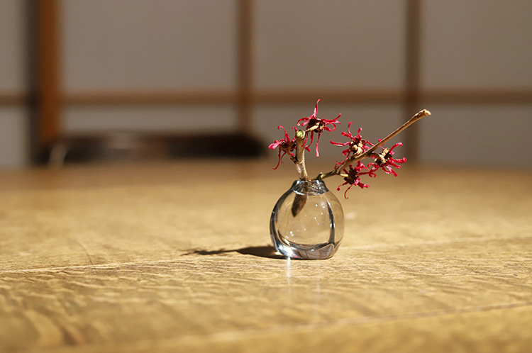 >豆一輪挿し（飴色）sun