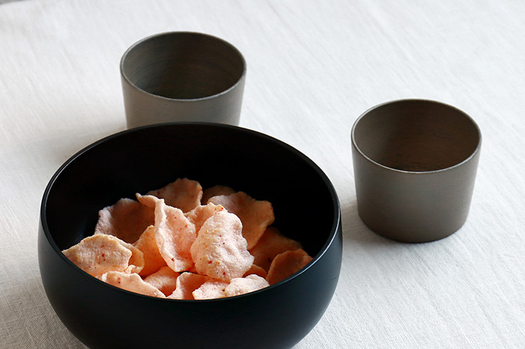 ふじい製作所 22 栃の鉢 漆 183/84 ｜ 暮らしのうつわ花田 和食器 通販