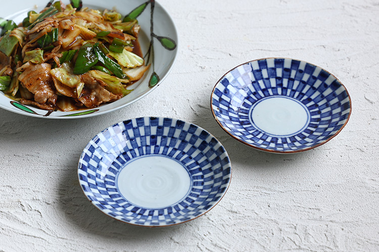 >5 江戸格子5寸皿