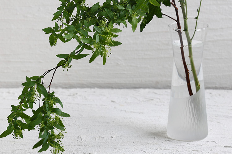 花入カラフェ型氷鱗