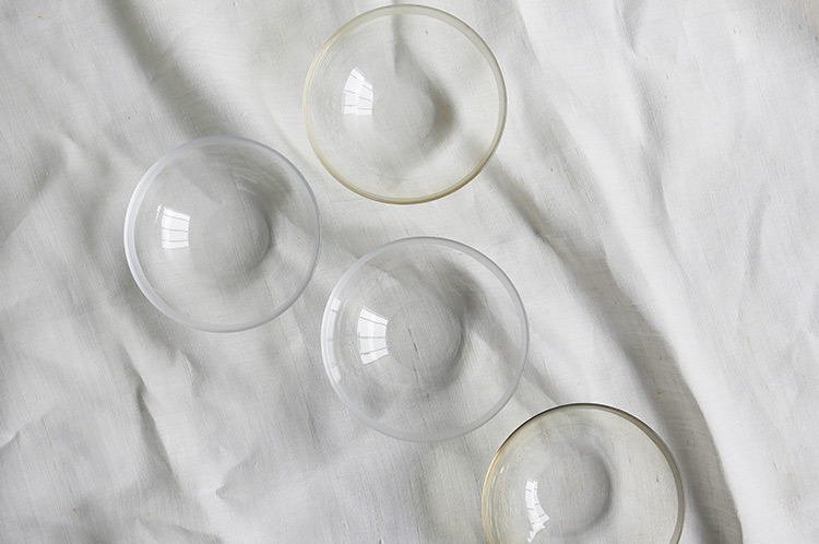 >エンシン5寸透明（リム有）