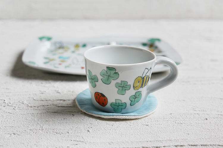 >ミニマグカップ クローバー