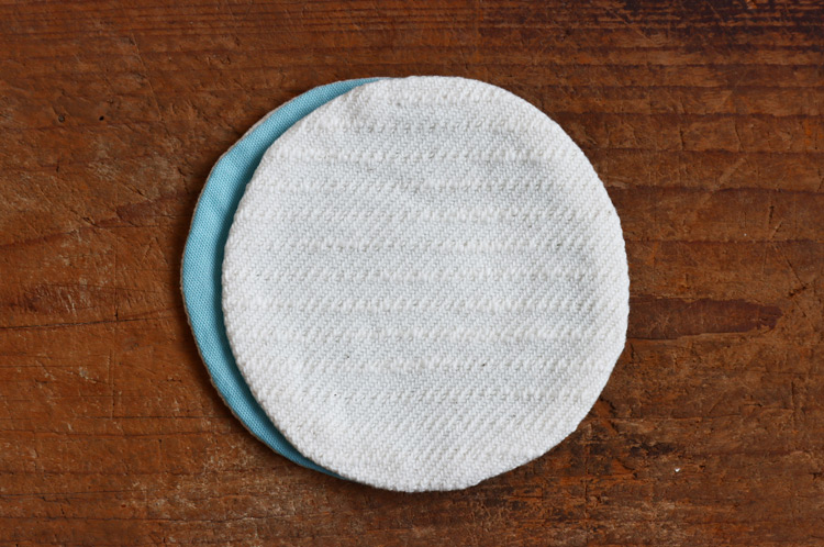 >ースター綾織（裡面 白縹）11.5cm丸