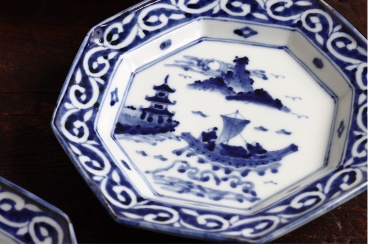 大皿・中皿・小皿 染付｜暮らしのうつわ 花田 和食器 通販