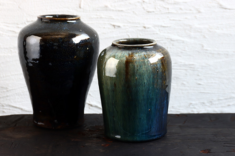 余宮隆 黒徳利 カップ・酒器・他 余宮隆 ｜ 暮らしのうつわ 花田 作家もの和