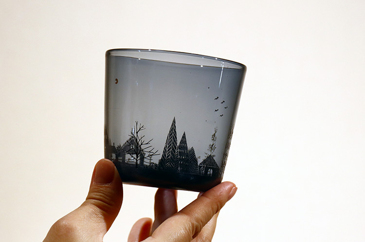 み*ー様 金津沙矢香　風景のドローイング　グラス　キャンドルグラス 金津沙矢香 風景のドローイング グラス キャンドルグラス 風景の
