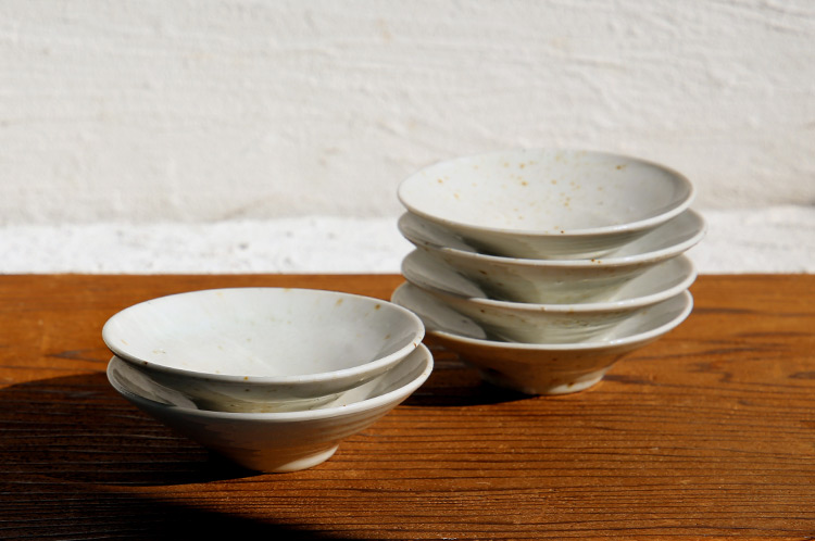 田中佐和子 白磁小皿 ｜ 暮らしのうつわ花田 和食器 通販