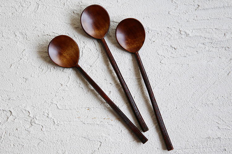 スッカラ イタヤカエデ（拭漆）