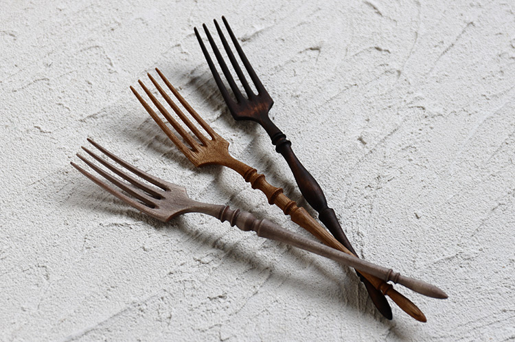 鈴木潤吾 未使用 フォークとスプーンのセット 鈴木潤吾 未使用