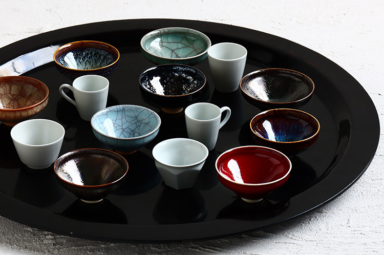 水野克俊 35D 白磁ぐい呑 ｜ 暮らしのうつわ花田 和食器 通販