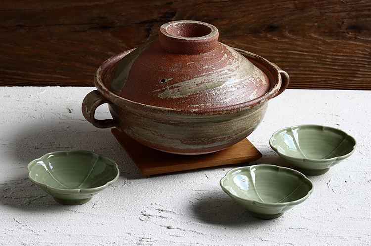 伊賀焼土楽 土鍋｜暮らしのうつわ 花田 作家もの和食器（陶器 磁器