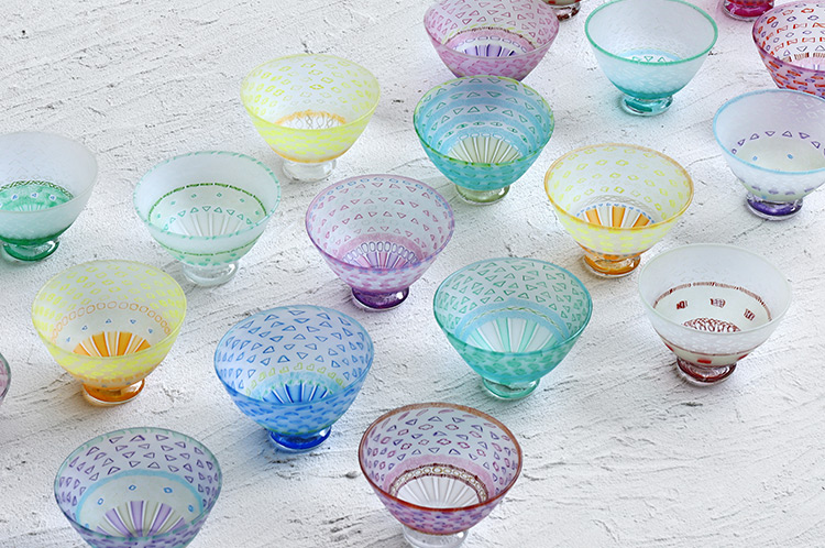 生島明水 アイスクリームグラスHG ｜ 暮らしのうつわ花田 和食器 通販