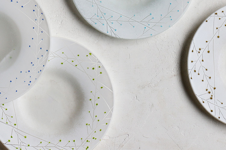 d.Tam 中村孝子/桃子 ガラス｜暮らしのうつわ 花田 作家もの和食器専門