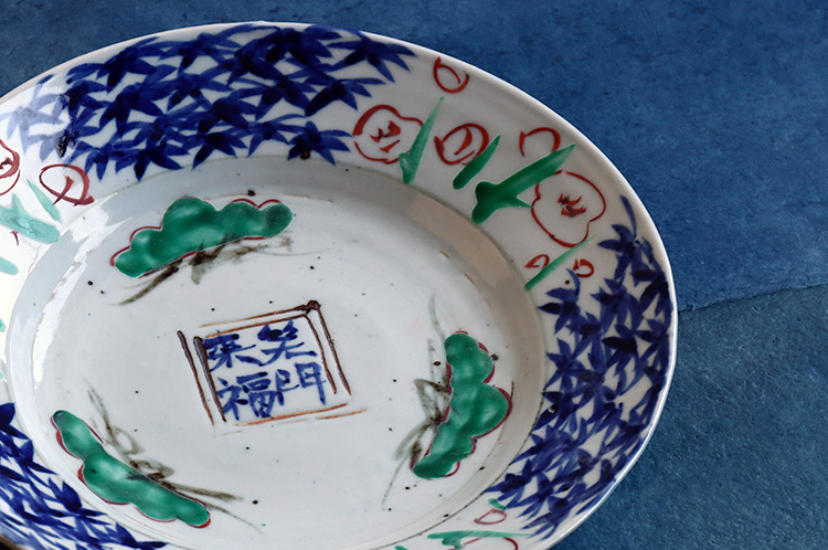 中尾万作 松竹梅大皿 ｜ 暮らしのうつわ花田 和食器 通販