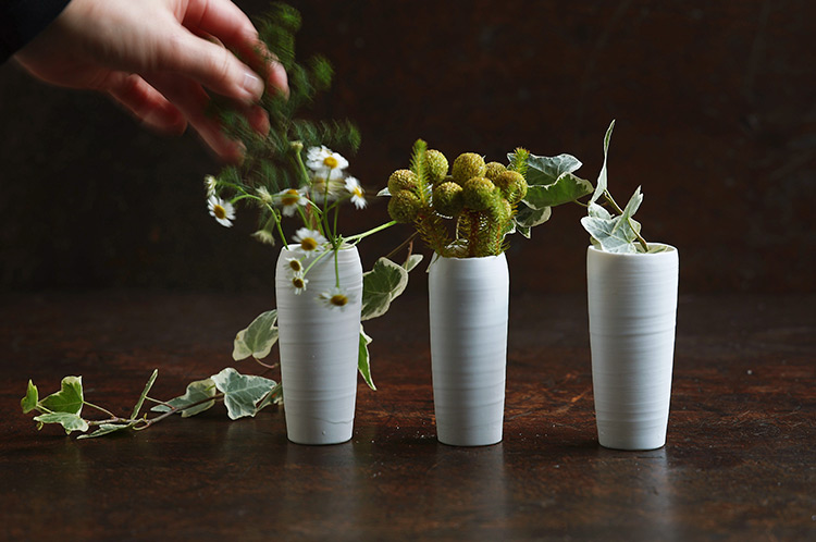 花器 花活 一輪差 ｜ 暮らしのうつわ 花田 作家もの和食器（陶器 磁器