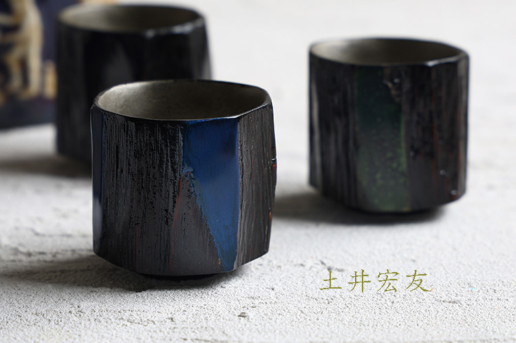 土井宏友×村田森　陶胎漆器　ぐい呑 土井宏友 木工 ｜ 暮らしのうつわ 花田 作家もの和食器専門店 通販