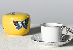 皿・鉢・飯碗 色 冴える。 高島慎一・池島直人 色絵展｜ 暮らしの