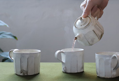 ポット・湯呑 花岡隆｜暮らしのうつわ 花田 作家もの和食器（陶器 磁器 ...