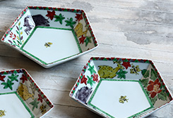 重箱・陶箱・酒器・他 松迎え、うつわ迎え｜暮らしのうつわ 花田 作家