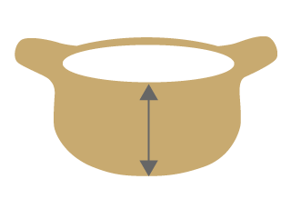 土鍋の寸法について